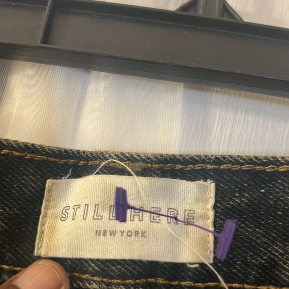 Still Here NYC Tate Washed Black Jeans Women’s Size 27 Inseam 25.5” - Picture 5 of 12